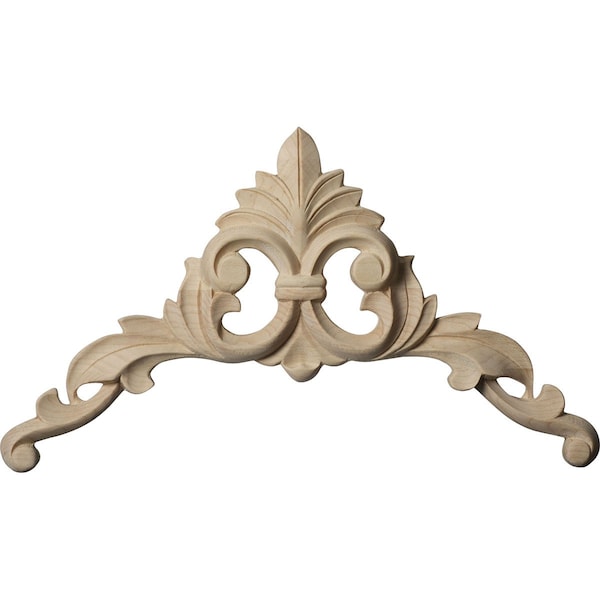 Ekena Millwork 8"W x 8"H x 3/4"D, Medium Caputo Corner, Maple ONL08X08X01CAMA - main